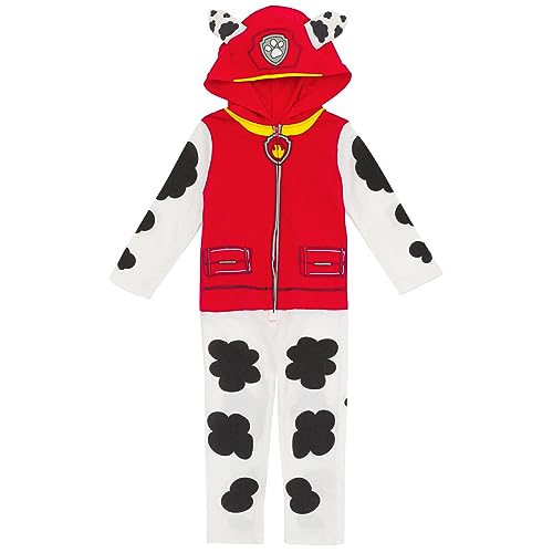 Nickelodeon Paw Patrol Marshall Toddler Boy Girl Zip Up Cosplay Coverall 3T