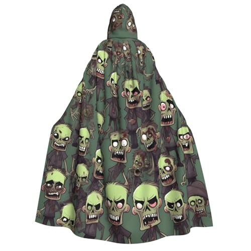 Cape Halloween zombie à capuche costume de magicien vampire chevalier adulte