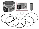 Fabriqué par Namura Namura, NX-40022-2, Kit de piston pour Yamaha compatible avec de nombreux XT225, TT-R225 et TT-R230 .020 Alésage 70,5 mm