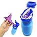 Portable Emergency Urinal for Kids Adult - Mini Outdoor Shrinkable Urine Bottle, Travel Car Camping Pee Funnel, Recyclable Mobile Toilet for Men and Women