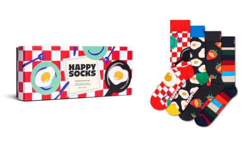 Calcetines Happy Socks de comida para un estilo urbano y divertido en tallas 36-46