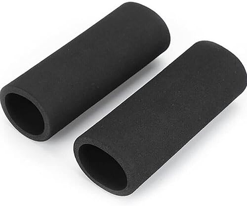 Miniatura 6 de 4 unids negro moto manillar antideslizante espuma cubiertas anti vibración para motocicleta deporte bicicleta, Cafe Racer, ATV y Utv Grip