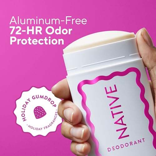 Native Deodorant, Holiday Edition, Holiday Gumdrop Scent, Contains Naturally Derived Ingredients, 72 Hour Odor Control | Deodorant for Women and Men, Aluminum Free with Baking Soda - image 2