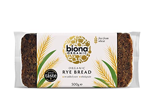 Organic Wholemeal Rye Bread (500g) x 2 Pack Deal Saver