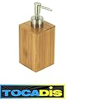 TOCADIS Accessoire Salle DE Bain Bambou (Distributeur DE Savon)