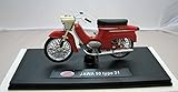  Abrex Modell Motorrad Moped 1:18 Jawa 50 Type 21 rot Metall NDH und Box