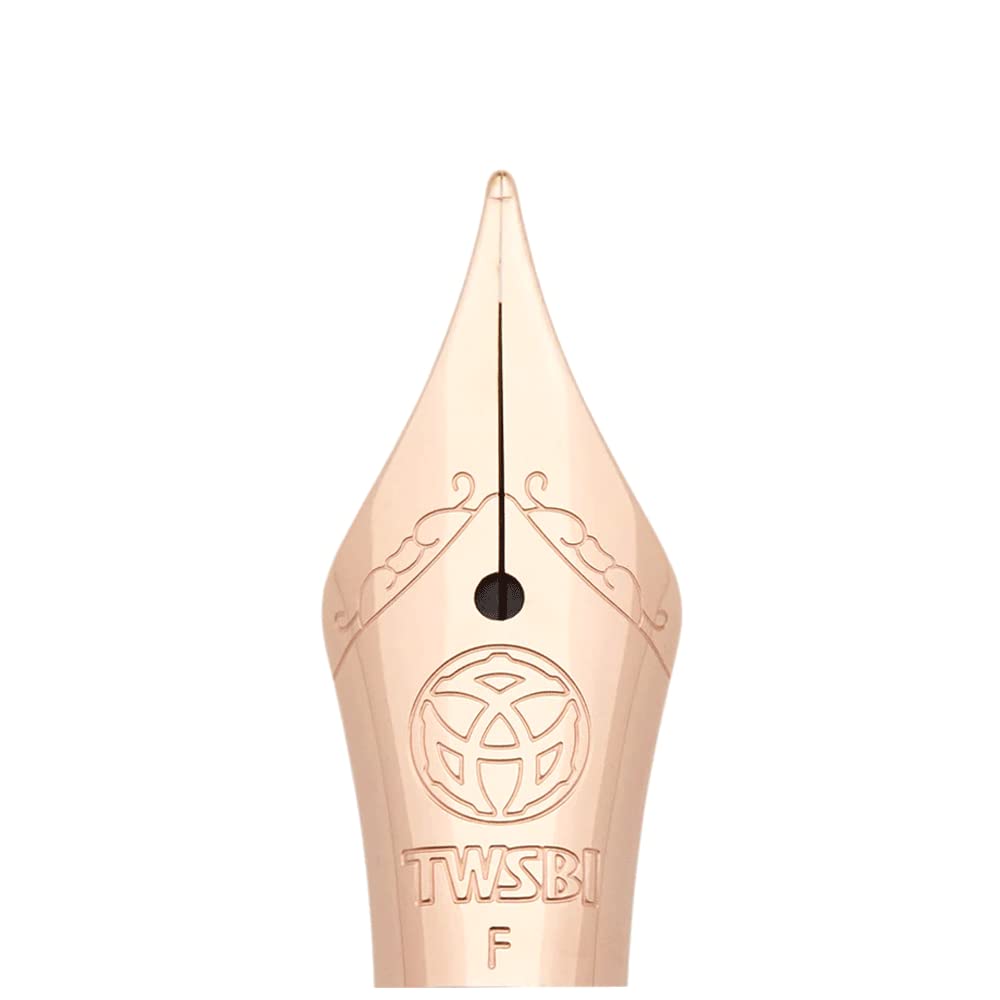 TWSBI, Fountain Pen - DIAMOND 580 WHITE ROSEGOLD II (Broad) - Image 4