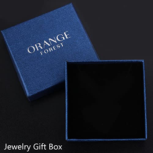 Orange Forest Butterfly Anklet For Women 925 Sterling Silver Opal Adjustable Layered Foot Ankle Bracelet Beach Jewelry Gifts For Women #TOP6