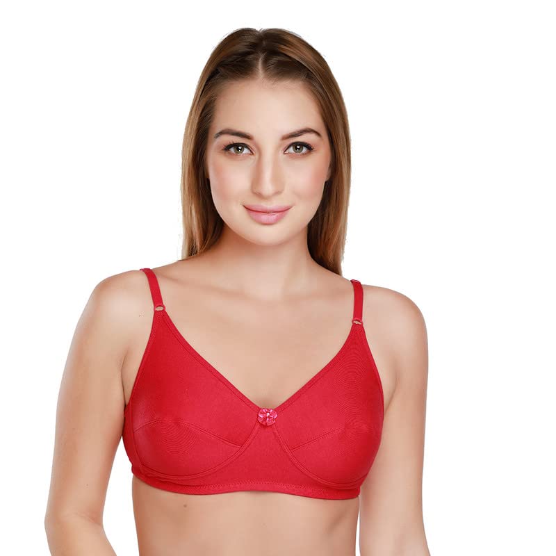 daisy dee Women's Cotton Seamed Non-Padded Full Coverage Non-Wired Dailywear Use T-Shirt/Saree Bra - NSARH-picture-19
