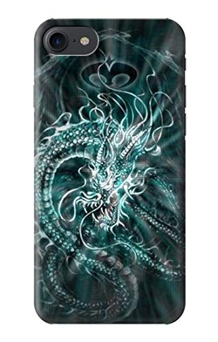 Étui iPhone SE dragon chinois digital aux finitions soignées