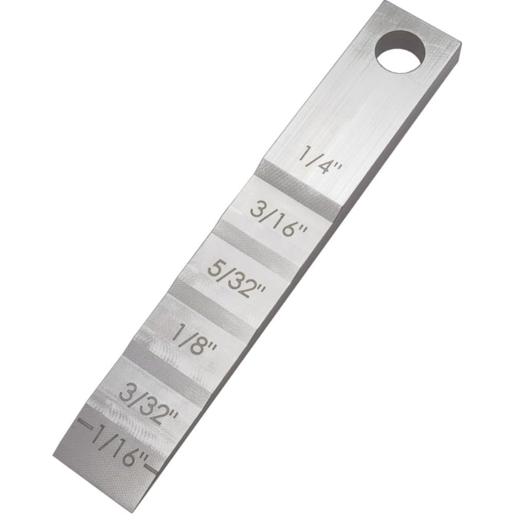 Strumento a gradini in acciaio al carbonio, 1,9 cm, confezione da 2