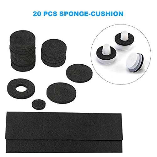 620Pcs Car Retainer Clips & Plastic Fasteners Kit Fender Rivet Clips 16 Most Popular Sizes Auto Push Pin Rivets Set for Toyota GMC Ford Honda Acura Chrysler - Thumbnail 6