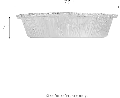 Miniatura 4 de Karat AF-CR07 - Contenedores redondos de aluminio (500 ct)