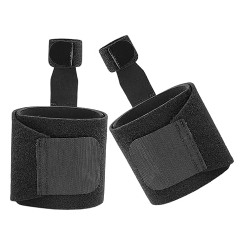 HAKIDZEL 1 Pair Toes Separators for Women Big Toe Splint Toe Splint Toe Separators for Men Overlapping Toes Black