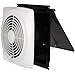 Broan-NuTone 506 Chain-Operated, Through-the-Wall Ventilation Fan White Cover, 430 CFM, 7.5 Sones, 10