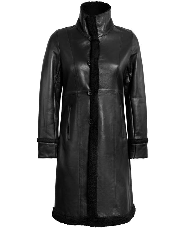 Image of Women Leather Jacket - Genuine Lambskin Leather Jacket for Womens