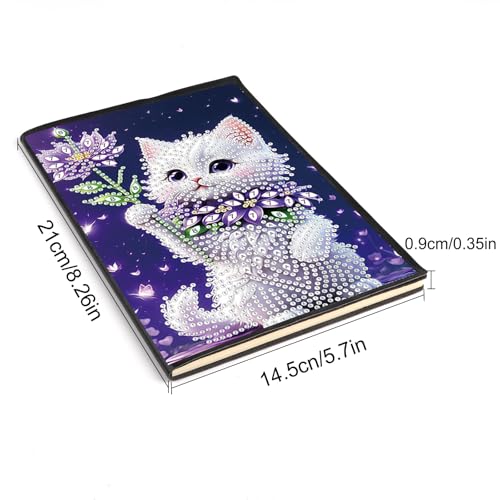 Peinture diamant carnet de notes A5 pour rompre l'ennui créatif - 2