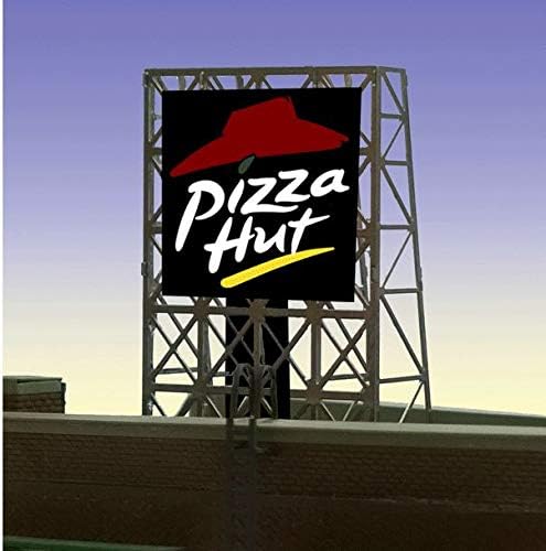 Miller Signs 33-8985 Model N & Z Scale Pizza Hut Billboard
