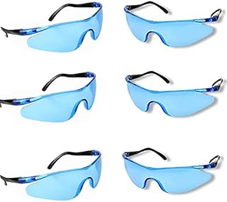 YAAVAAW Safety Glasses-6 Pack Safety Protective Glasses,Safety Goggles Eyewear Eyeglasses for Eye Protection-Great Goggles for Kids Nerf Gun Battles & Laboratory Work Safety Glasses