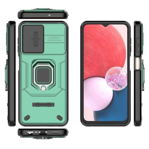 Coque Samsung A13 4G avec fenêtre coulissante idéale pour les voyages