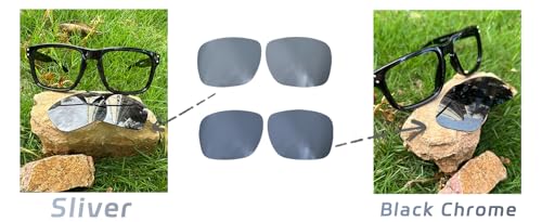 Image of Polarized Replacement Lens fit Oakley (4+1) 2 Fives Squared OO9238 /(AF OO9214 Sunglass-Anti-Scratch|Impact-Resistant