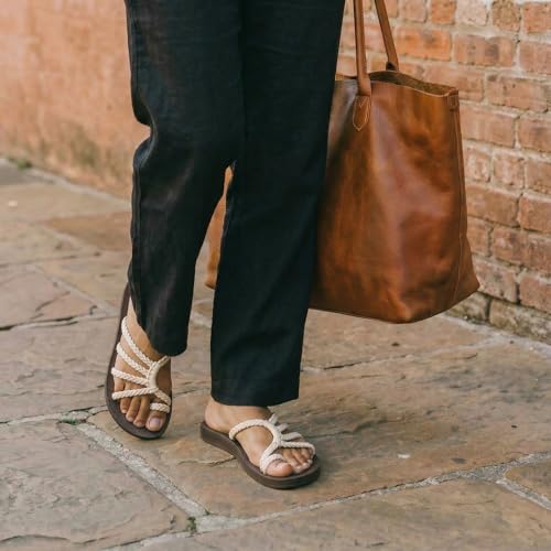 Image of Plaka Relief Flip Flops for Women with Arch Support | Comfy Sandals for Women | Perfect for the Beach, Long Walks or Poolside