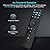 Universal Remote Replacement XRT260 for All VIZIO Smart TV Smartcast 4K P-Series V-Series D-Series M-Series XRT136 XRT140 , with Buttons for Netflix Disney Prime Video Hulu (No Voice Function)