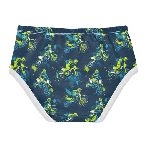 Girls Underwear Soft Cotton Motocross Kids Panties in Sizes 2/3t, 4t, 5t, 6 and 82