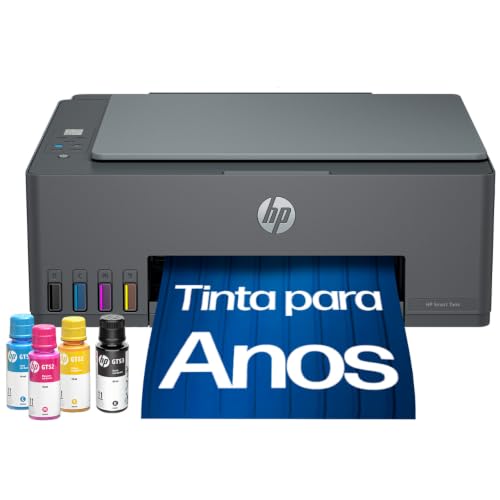 Impressora Multifuncional HP Smart Tank 589 Tanque de Tinta Colorida Wi-Fi, USB - Alta Economia -Copiadora e Scanner (5D1A8A)