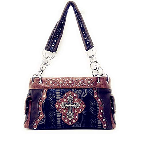 Premium Western Suede Leather Women's shoulder handbag in 2 colors.