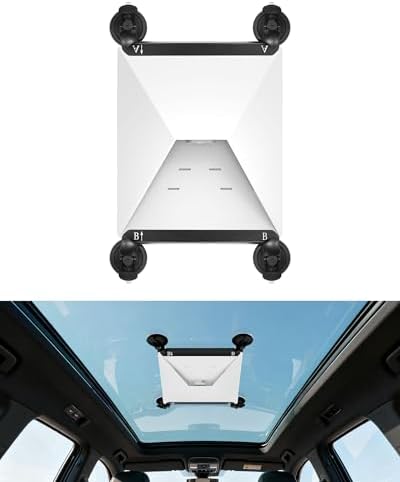 Starlink Mini Mount- Suction Cup for Starlink Mini Accessories- Secure Satellite Mounting Kit for a Stable Satellite Signal, Vibration-Proof in RVs, Boats, Cars Sunroof Window Glass