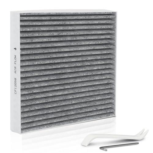 Image of CF12058 Cabin Air Filter | Replaces OE 97133-F2000, PC99239-P | Fits Hyundai Elantra 2017-2020, Accent 2018-2022, Elantra GT 2018-2020, Kia Forte 2019-2023, Rio 2018-2023