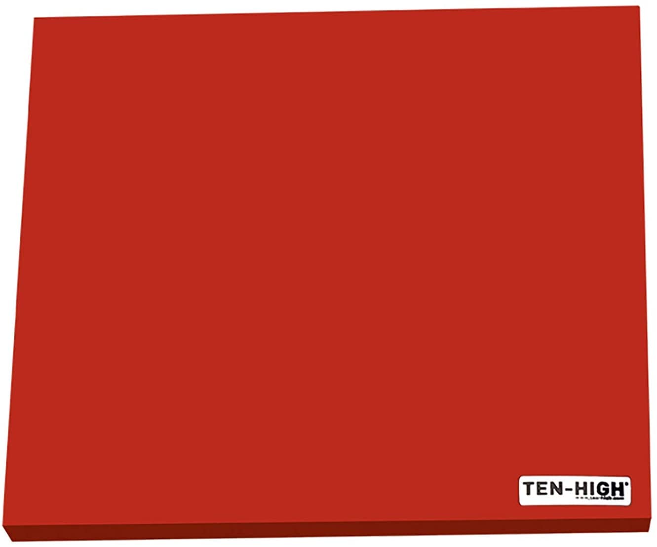 TEN-HIGH - Placa cuadrada de silicona, resistente a altas temperaturas, impermeable, absorción de golpes, 500 x 500 mm, grosor de 1 mm