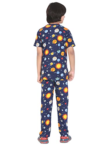 Image of Ninos Dreams Boys Cotton Coord Set /Boys Night Suit /Boys Loungewear /Boys Night Dress