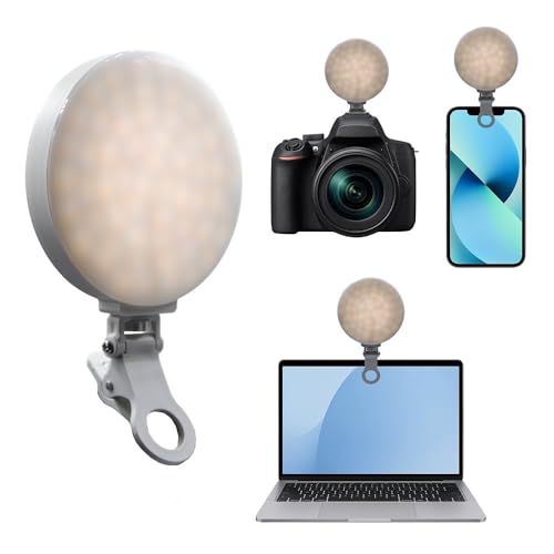 Lampes à Selfie pour téléphone Portable Compatible avec Tecno Phantom V Flip 5G,Lumière Caméra pour Appareil Photographies Vidéo Ordinateur