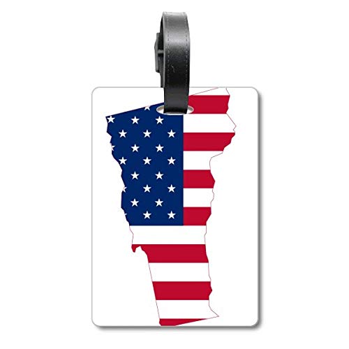 Étiquette d'identification Vermont USA pour éviter la perte de valise