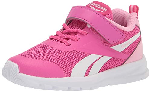 Reebok Baby Girls Rush Runner 3.0 ALT Cross Trainer, Pink/Light Pink/White, 10 Infant