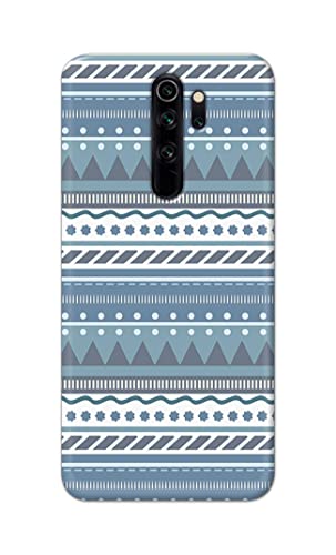 Image of Printed Hard Back Cover Case for Mi Redmi Note 8 Pro Back Cover (Seamless Geometric Tribal Pattern) -1803