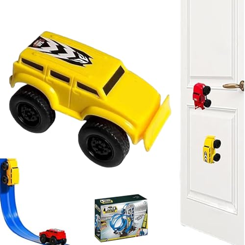 REALOKMAN Magnetic Wall Climbing Toy Car, Emboadlie Anti-Gravity Climber Toy, Inertial Magnetic Levitation Cars, Puzzle Decompression Toys, Drive on Walls and Ceiling, Gifts for Boys Girls(Yellow) REALOKMAN Magnetic Wall Climbing Toy Car, Emboadlie Anti-Gravity Climber Toy, Inertial Magnetic Levitation Cars, Puzzle Decompression Toys, Drive on Walls and Ceiling, Gifts for Boys Girls(Yellow)