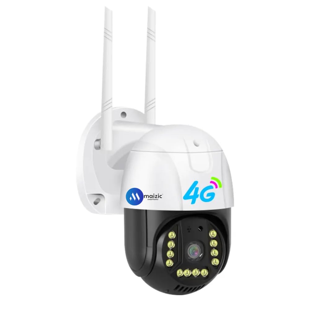 Maizic Smarthome 4G (All Sim Supported) Gorilla 5 MP FHD Outdoor Home Security Camera with Motion Detection, Motion Tracking, Cruise, PTZ Calibration and Color Night Vision-image-19