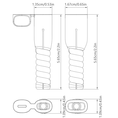 Protectores de cable tipo C para evitar roturas y prolongar vida útil 5