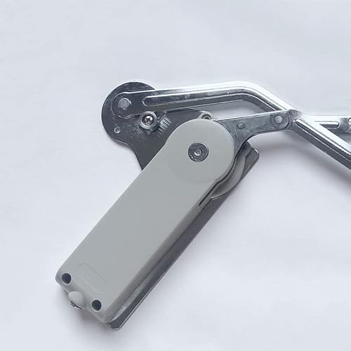 Gykle Hydraulic Buffer Cabinet Door Hinges, Folding Lift Up Top Table Vertical Swing Lift Up Stay Pneumatic Arm Kitchen Mechanism Hinges Durable Silent (Damper) #TOP5