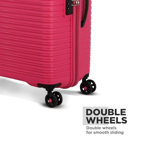 Image of Luggage Wheel,Handle,Lock Only for Replacement and Repair for VIP, Safari, Skybag, Amrican Tourister Suitcases Luggage Part ((5 CM WHEEL) 4 PCS FOR 8 WHEEL LUGGAGE)