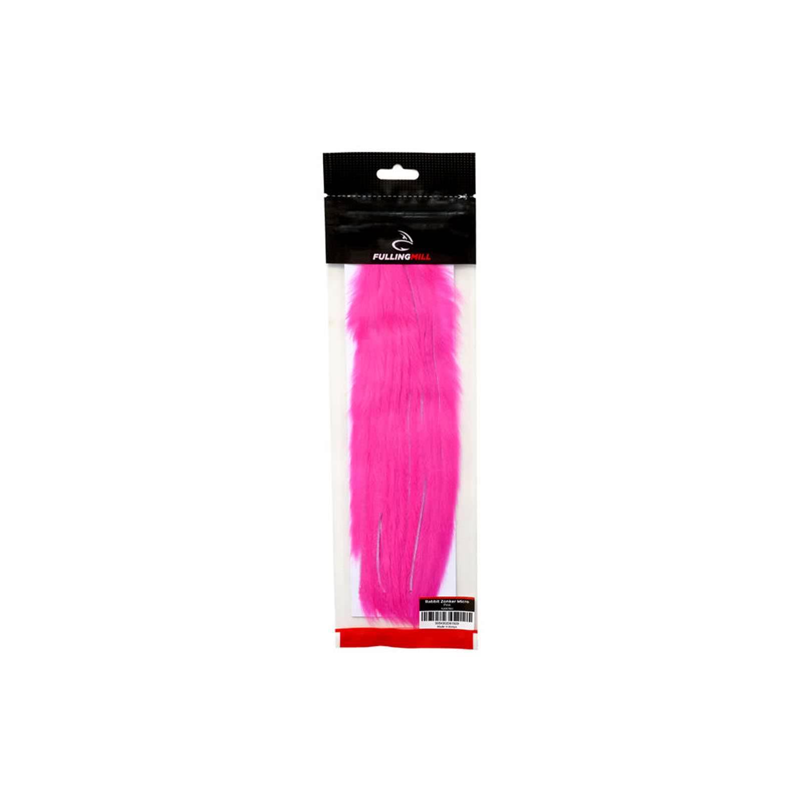 Fulling Mill Rabbit Zonker Micro (Pink)