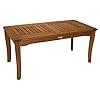 Outdoor Interiors 390070 Eucalyptus Coffee Table
