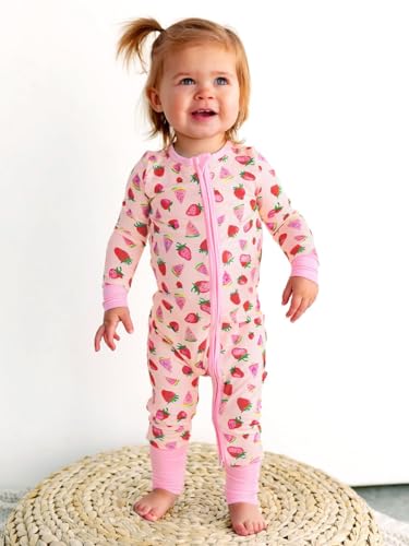 Haloumoning Baby Girl Clothes Newborn Zipper Long Sleeve Romper Jumpsuit One Piece Outfits Footies thumb #3