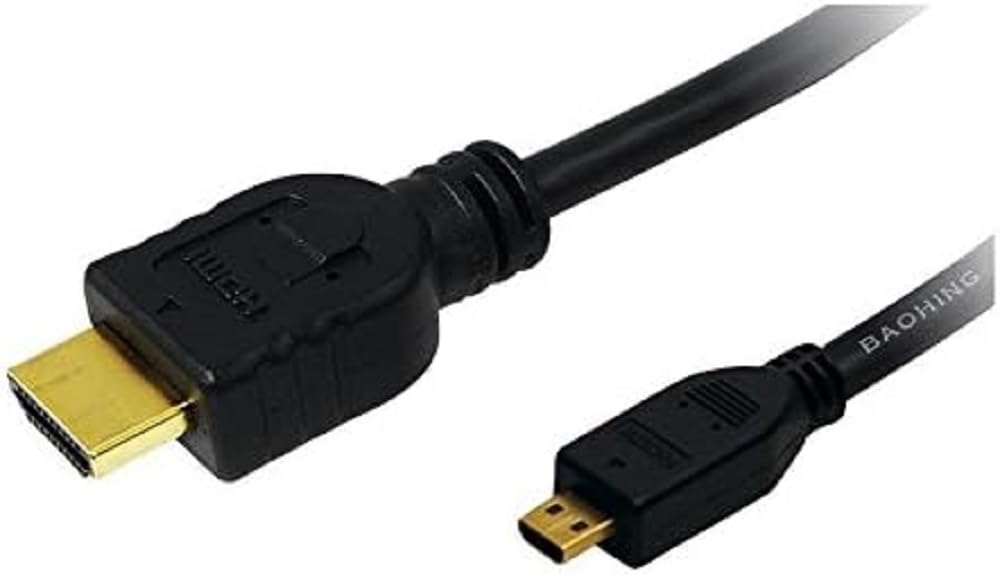 Logilink 1.5 m HDMI Type A Male to Micro HDMI Cable