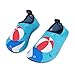 HMIYA Kinder Badeschuhe Wasserschuhe Strandschuhe Schwimmschuhe Aquaschuhe Surfschuhe Barfuss Schuh für Jungen Mädchen Kleinkind Beach Pool(Grün Cq,26/27)