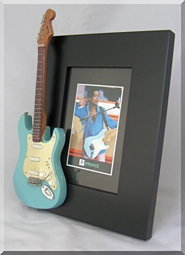 ARTSTUDIO35 Prince Miniature Guitar Picture Frame Sonic Blue