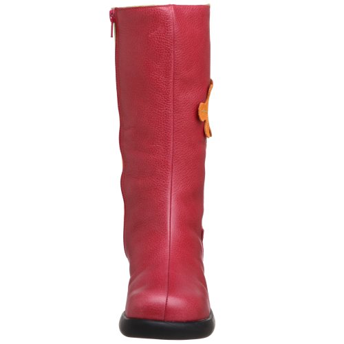 umi Toddler/Little Kid Leaves Boot,Raspberry,31 EU (US Little Kid 13-13.5 M)2